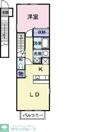 グレイス・ヴィラの物件間取画像